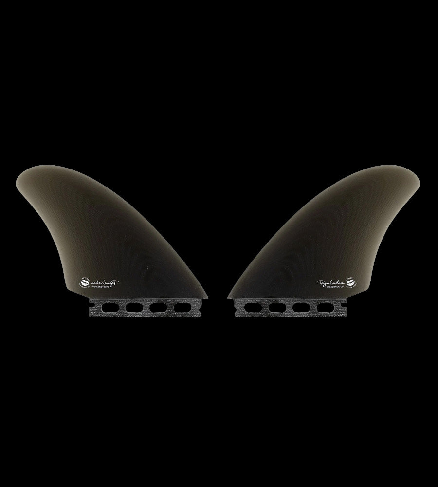 Lovelace x William Aliotti Piggyback-Up Twin - Futures Compatible (Solid Fiberglass) smoke