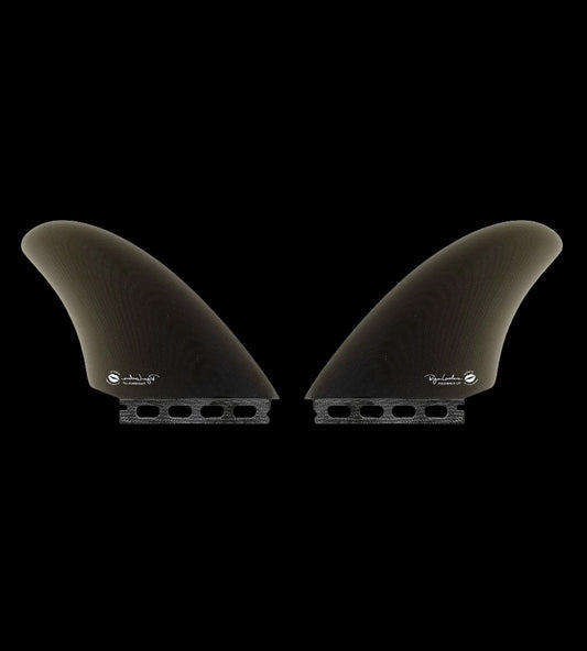 Lovelace x William Aliotti Piggyback-Up Twin - Futures Compatible (Solid Fiberglass) smoke